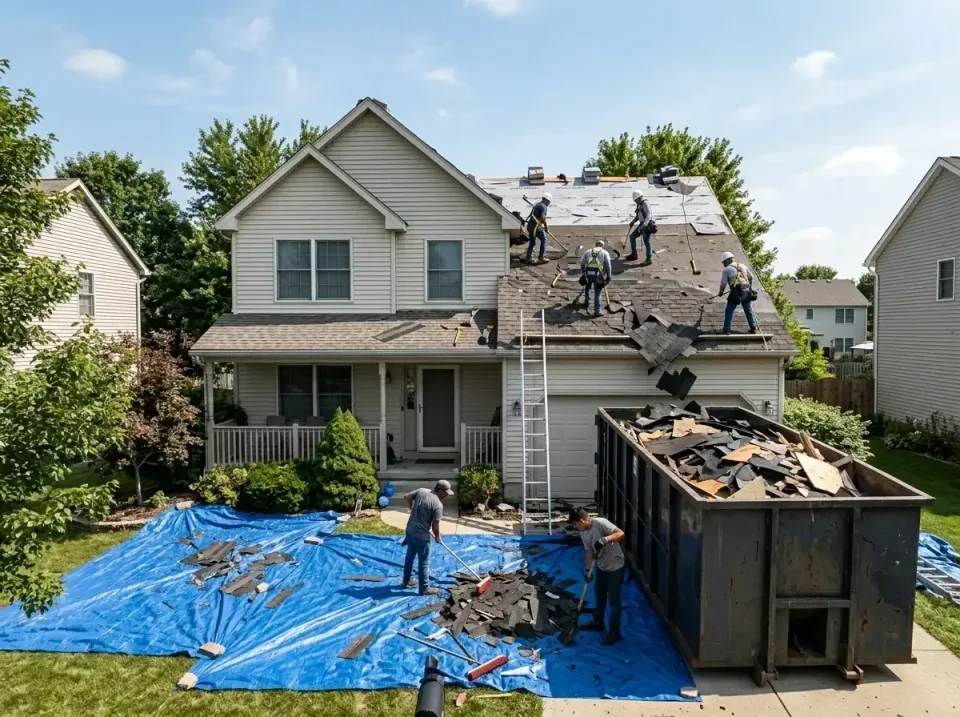 roof-replacement-debris-remova-004 — frequently asked questions, Cheapest Dumpster Rentals in Mansfield, OH